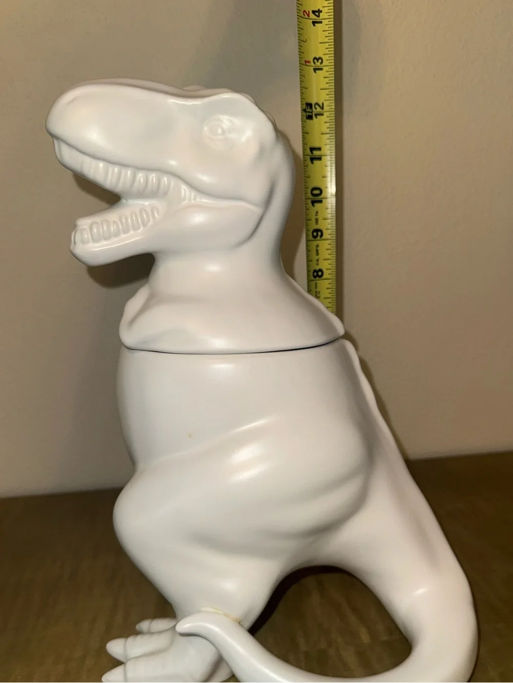 T-Rex Dinosaur Stoneware Cookie Jar